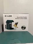 Soliom BF08S Smart Hd Video Camera Bird Feeder With Solar Panel & Wifi Connect. Fixed Price $70.00.