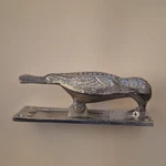 Silver Cast Iron Bird Door Knocker Antique Style Decorative Hardware. Fixed Price $28.00.