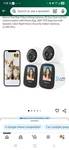 Noorio Two Way Video Calling Camera, 2K One Click Pet Indoor. Fixed Price $24.00.