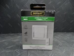 Defiant Wireless Plug-in Doorbell Kit With 1 Push Button, White. Fixed Price $13.99.