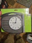 Heath Zenith Wireless Clock Doorbell W/3 Chimes & (2) Face Plates. Fixed Price $18.50.
