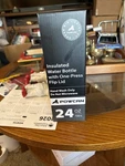 Powcan 24 Oz Insulated Water Bottle For Sports: Ounces, Midnight Black. Fixed Price $18.00.