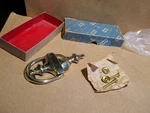 Ives Brass Door Knocker Nos Original Box #752B3 With Hardware Vintage. Fixed Price $10.00.
