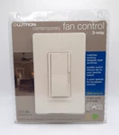New Lutron Diva Duo Light Almond 3-WAY Fan Control Switch Dvwfsq-fh. Fixed Price $22.99.