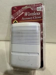 Heath Zenith LE-6143-A White Plastic Wireless Door Chime. Fixed Price $19.95.