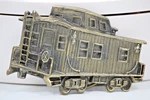 Vintage Limited Edition Caboose Train Belt Buckle #271 Made Usa Railroad Bras. Fixed Price $19.99.