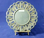 Pomeroy Mango Wood Carved Round Serving Tray. Fixed Price $44.99.