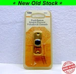 Vintage Trine Brass Doorbell Push Button Wired Flush Mount - Sealed Package. Fixed Price $12.95.