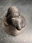 Cast Iron Restoration Hardware Bear Door Knocker 2 Lbs 4.5"X4" Wildlife Cabin. Fixed Price $29.15.