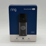 Ring Pro 3RD Gen Video Doorbell, 4K, 3D Motion, Wired, Black. Fixed Price $145.99.