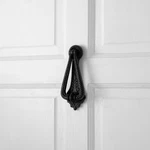 Door Knockers Georgian Black Cast Iron For Front Renovators Supply. Fixed Price $47.99.