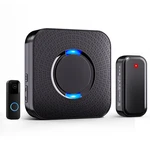 Bitiwend Wireless Doorbell Chime Video Extender, Black. Fixed Price $27.00.
