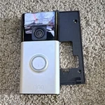 Ring Video Doorbell Silver Wireless Wi-fi Microphone Recording Alexa Mount. Fixed Price $23.48.