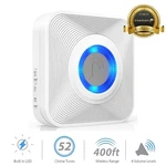 Fosmon 1X Receiver Add-on Wireless Led Chime For Wavelink Doorbell System. Fixed Price $15.99.