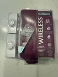 New Heath Zenith SL-7367-04 3-1/2"W Wireless Plug-in Door Chime Kit White. Fixed Price $12.67.