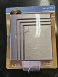 Hampton Bay Wireless Wired Doorbell 1001 407 776 Brushed Nickel Finish No# 2. Fixed Price $19.99.