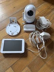 Casacam BM200M Wireless Security Monitor And Camera BC200 With Plugs Mounts. Fixed Price $32.00.