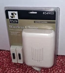 Style Selections Wireless Musical Doorbell With Button New In Package. Fixed Price $38.80.