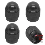 4PCS Bullet Style Tire Valve Stem Caps, Corrosion Resistant Aluminum Black. Fixed Price $9.25.