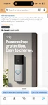 Ring Battery Doorbell Plus Wireless Video Nickel Silver Night Vision. Fixed Price $120.00.