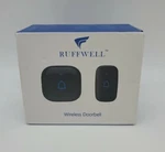 Ruffwell Black Waterproof Model Wireless Doorbell R-MLB-1-K. Fixed Price $12.99.