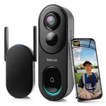 Botslab Camera Wireless, 5MP Video Doorbell, 180 Panoramic View, .... Fixed Price $146.09.