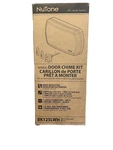 Nutone BK125LWH Chime Kit Two Lighted Pushbuttons White Doorbell Nib.. Fixed Price $24.50.
