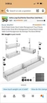 Srjzmly Adjustable Metal Cable Management Tray 2 Pack Clamp Mount White. Fixed Price $19.86.