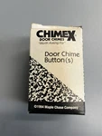 Chimex Chimes 130-565 Doorbell Button White Hardwired. Fixed Price $8.95.