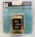 Style Selections Transformer Wired/cable #158611 New Sealed. Fixed Price $24.26.