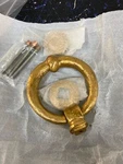 Signature Hardware 325404 Solid Bronze Ring Door Knocker - Living. Fixed Price $83.99.