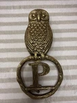 Anthropologie Brass Owl Door Knocker - P. *free Shipping. Fixed Price $99.00.