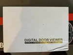 Jeatone Peephole Camera Wifi Digital Door Viewer, 4.3" Lcd Screen, 1080P. Fixed Price $85.00.