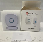 Wireless Doorbell Lovin Product Waterproof White 36 Chimes Kit Open Box. Fixed Price $18.98.