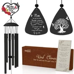 Memorial Wind Chimes, 36" For Loss Of Mom Dad, Mother Sym.... Fixed Price $29.02.