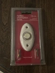 Vtg New Old Stock Nutone Lighted Pushbutton Doorbell Model PB-34L. Fixed Price $22.00.