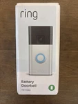 Ring Battery Doorbell Hd Video Satin Nickel Wi-fi Works With Alexa- New Box. Fixed Price $49.99.