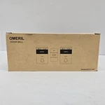 Omeril WD721-WH Wireless Door Bell Kit With Receivers 1000FT Range, White. Fixed Price $22.00.