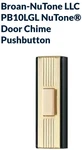 Nutone Door Button PB10LGL. Fixed Price $8.00.