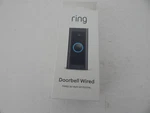 Ring Video Doorbell Wired Hd Camera Two Way Talk Black New. Fixed Price $74.99.