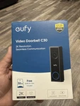 Eufy Wi-fi Wireless Video Doorbell C30 2K Security Camera With 32GB Microsd Card. Fixed Price $85.00.