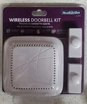 Heath Zenith Wireless Doorbell Kit With Push Buttons White SL7312. Fixed Price $23.49.
