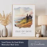 Uk Travel Poster Print Watercolour Wash Series Home Decor Wall Art. Fixed Price $25.45.