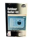 Bell Outdoor Outlet Kit 5839-6 Rectangular Box, Duplex Receptacle, Gasket &cover. Fixed Price $39.90.