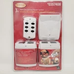 Remote Dual Outlet Power System Controls 3 Units W/ 1 New. Fixed Price $17.99.