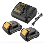 Powilling 12V DCB118 Battery Charger And Pack Lithium. Fixed Price $18.00.