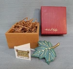 Maple Leaf Doorbell Ringer By Michael Healy - Mission Motif Nib New. Fixed Price $34.99.