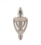 (12) New Door Knocker With Viewer Sn, 4" 1/2" Bore 160 Degree Satin Nickel. Fixed Price $49.95.