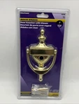 Hillman Solid Brass Finish 7" Door Knocker Hardware Viewer. Fixed Price $17.92.