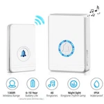400M Waterproof Wireless Home Chime Plug-in Receiver 48 Music. Fixed Price $19.56.